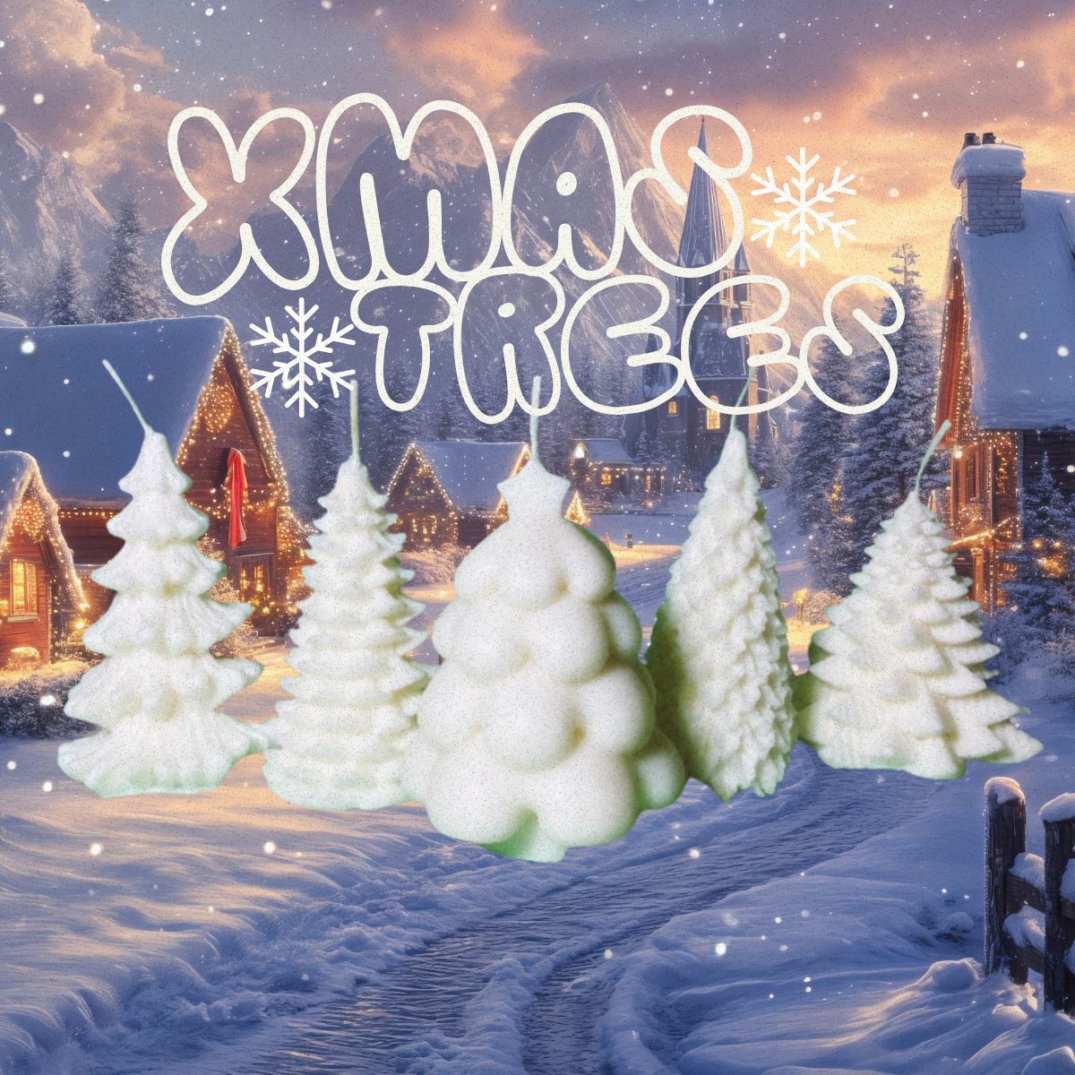 Christmas Tree Candle