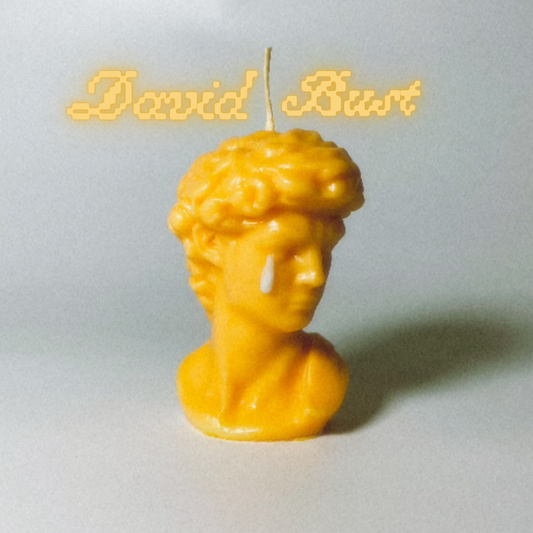 David Bust Candle