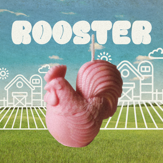 Rooster Candle