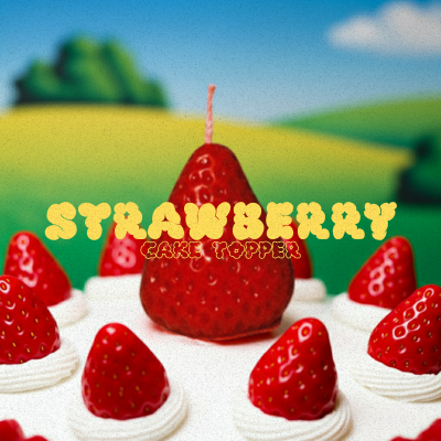 Strawberry Candle