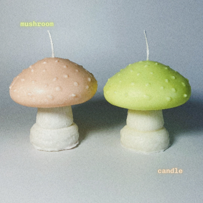 Mushroom Candle